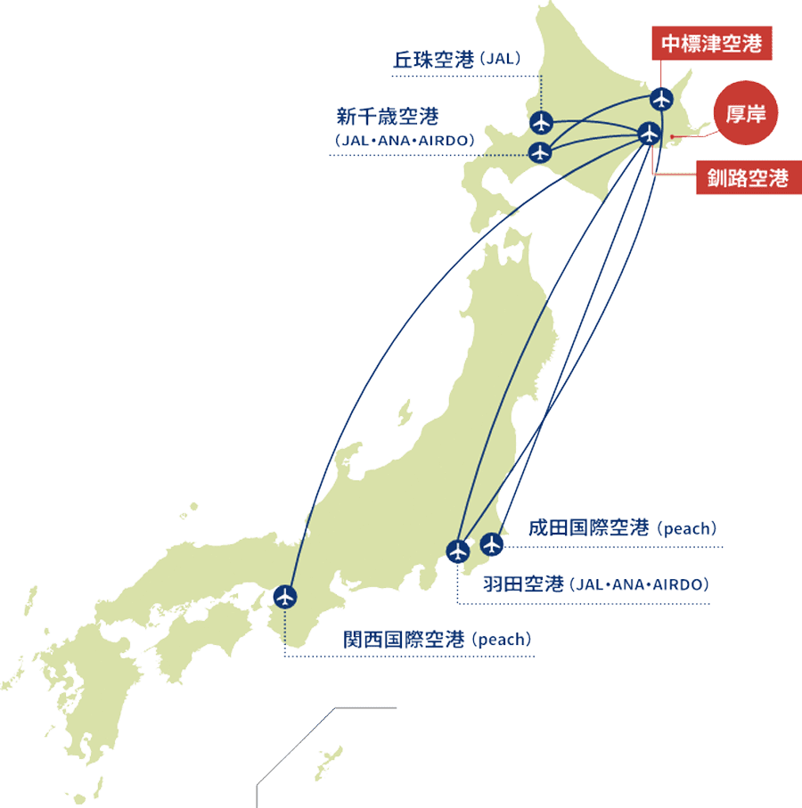日本アクセスマップ