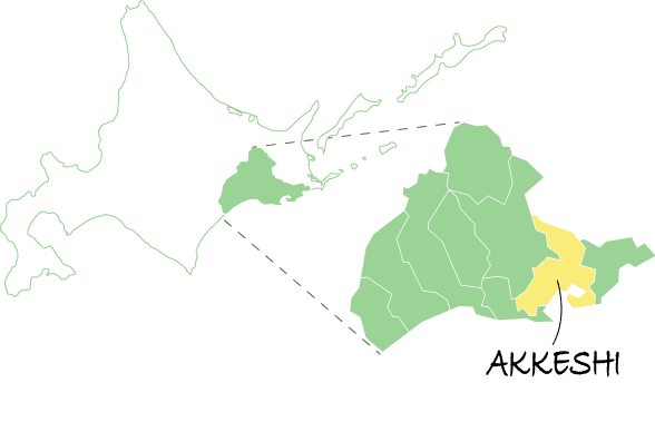 厚岸町の位置