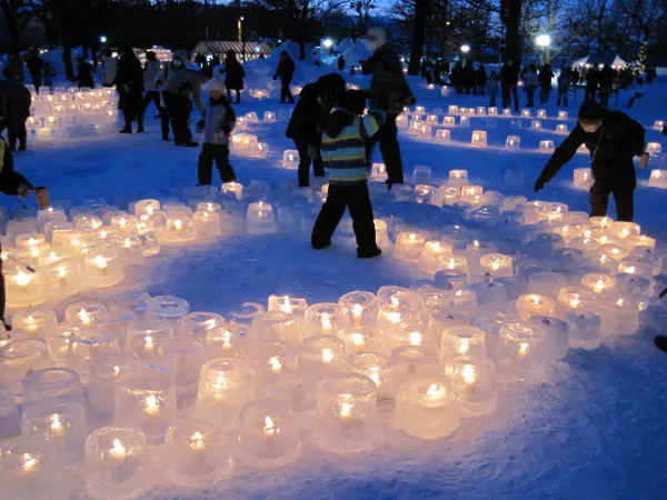 氷灯夜ギャラリー画像