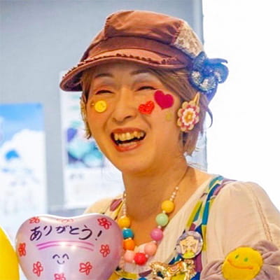 バルーンアーティストのミリィーさん