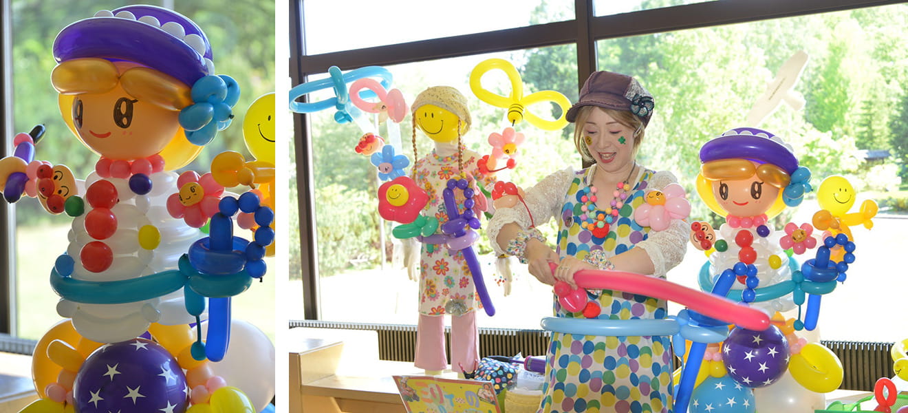ミリィーのバルーンアートショー！