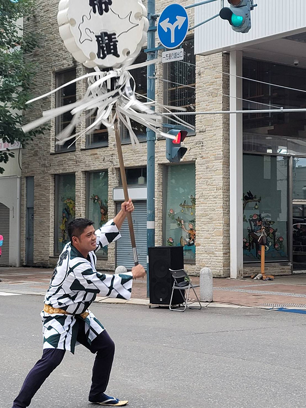 帯広鳶土工事業組合の副会長・西山直樹さん