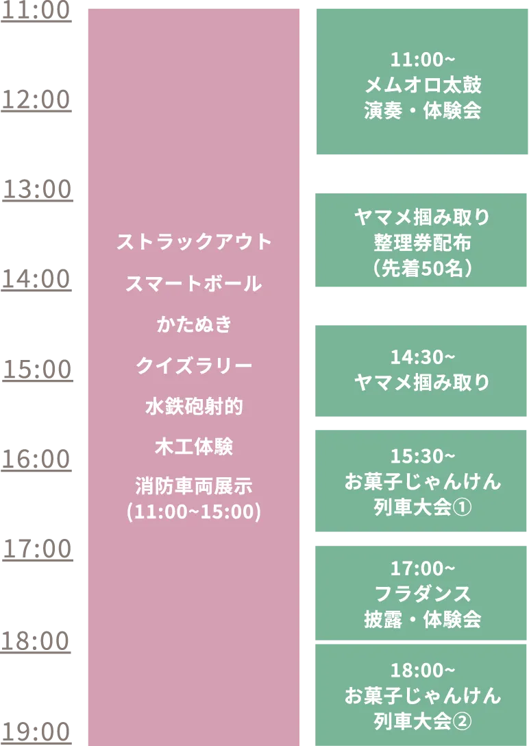 スケジュール