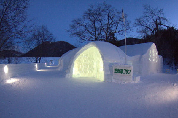今までのしかべつ湖コタンの様子